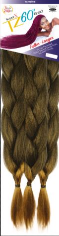 SUPREME SUPER X TZ BRAID PRE STRETCHED BRAIDS 4 BUNDLES 48